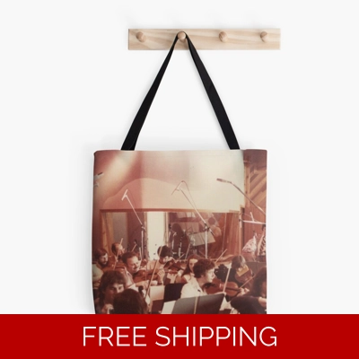 Le Studio Tote Bag Recording Room Rainbow Eyes of Fire